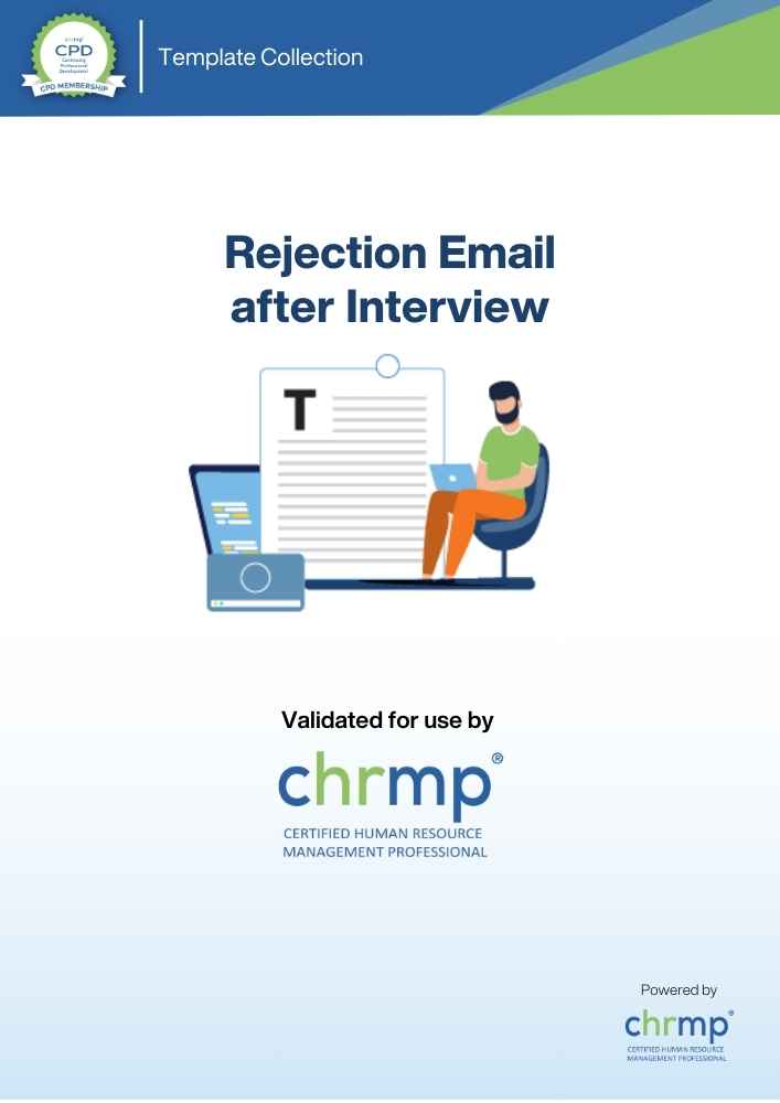 Rejection Email after Interview