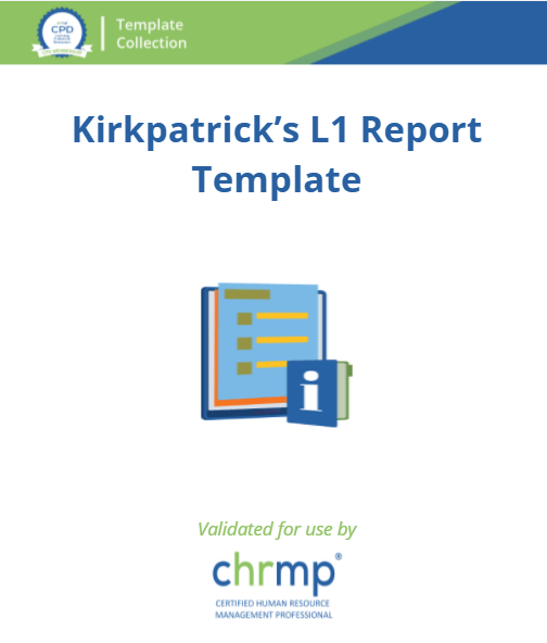 Sample-Kirkpatrick L1 report OR Kirkpatricks L1 Report Template