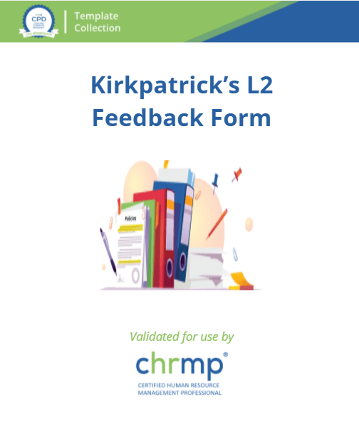 Sample L2 report template OR Kirkpatricks L2-Feedback Form