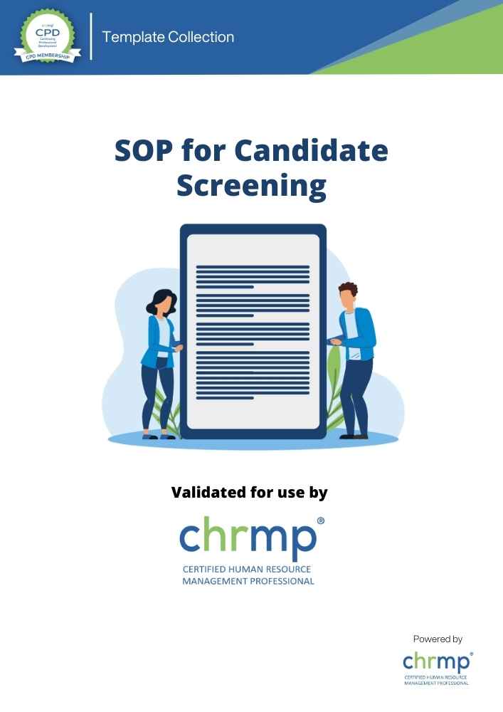 SOP for Candidate Screening