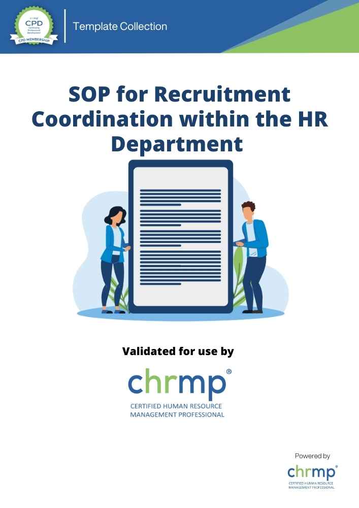 SOP for Recruitment Coordination within the HR Department