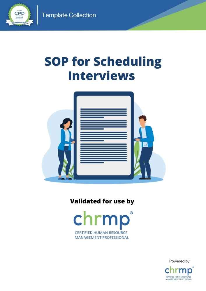 SOP for Scheduling Interviews