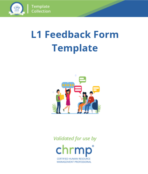 Training evaluation L1 feedback form