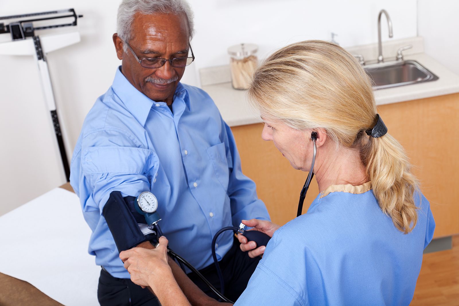 Nurse Patient Blood Pressure