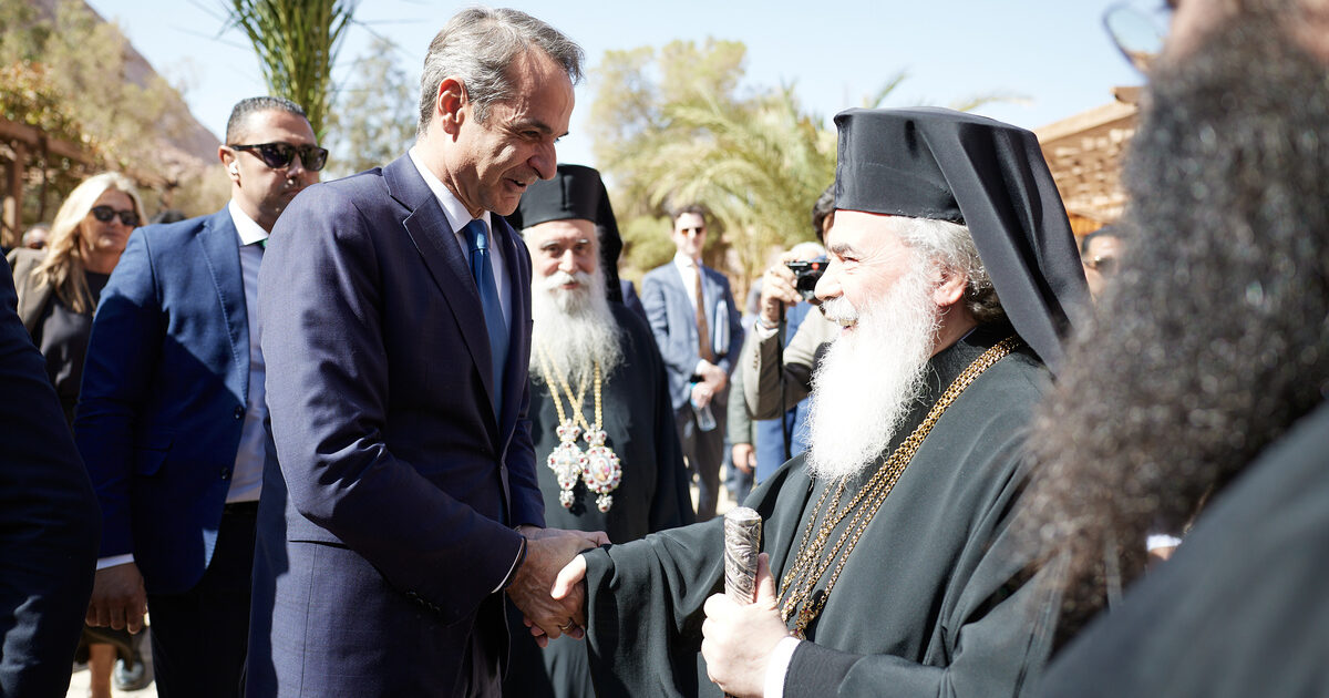 Μητσοτάκης από Σινά: «Εθνικό καθήκον το ενδιαφέρον μας για την αποστολή της Μονής»