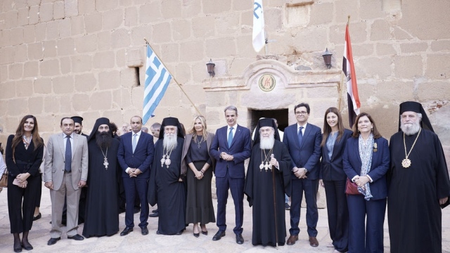 Μονή Σινά: Κοντά σε συμφωνία Ελλάδα και Αίγυπτος για το καθεστώς του μοναστηριού – Παρόντες στην ενθρόνιση του Συμεών ο Μ