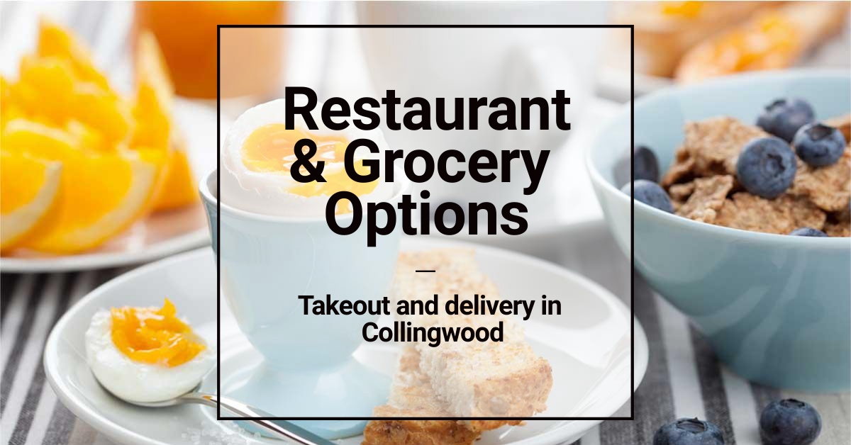 Restaurants Offering Takeout and Delivery in Collingwood
