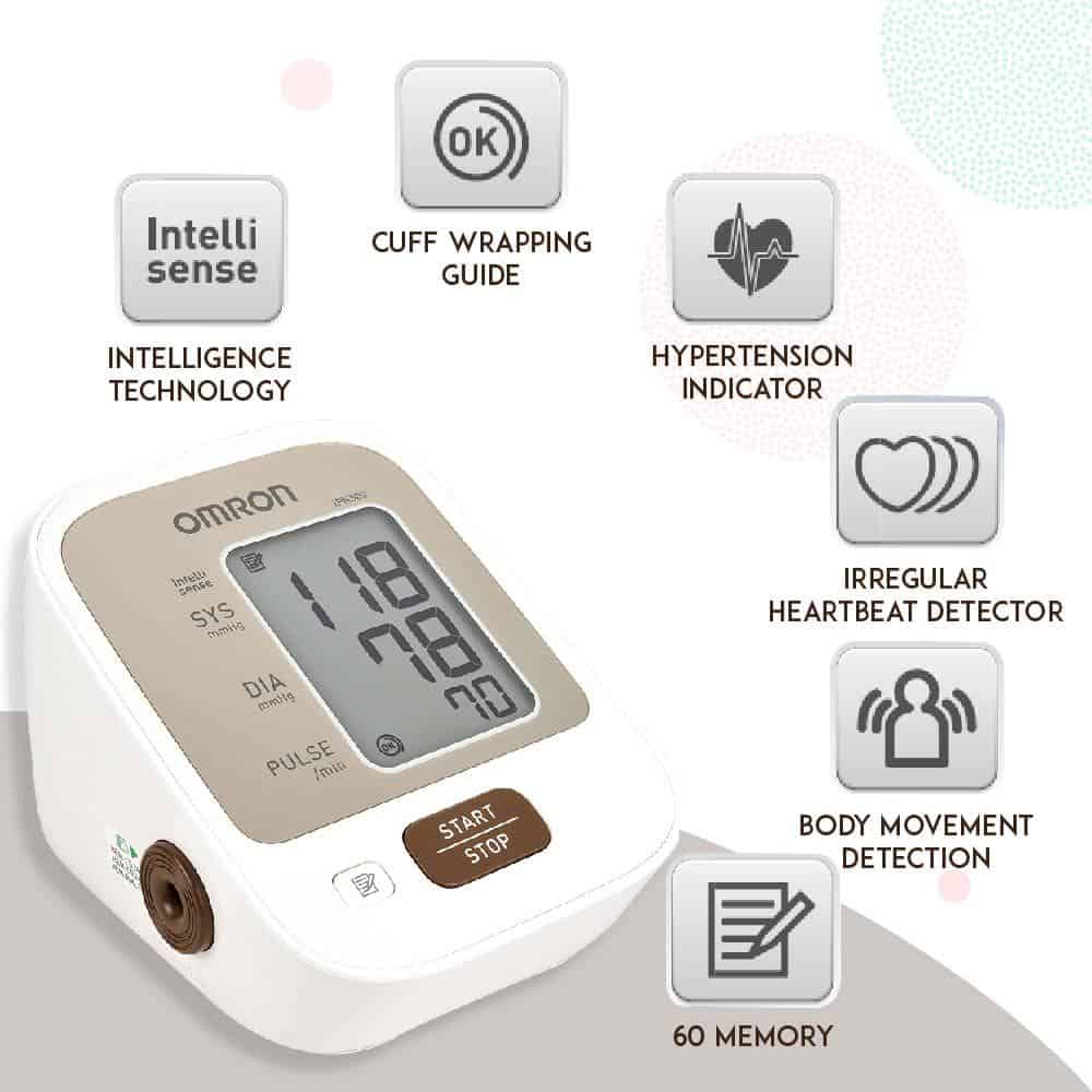Automatic Blood Pressure Monitor JPN500 - Product Features