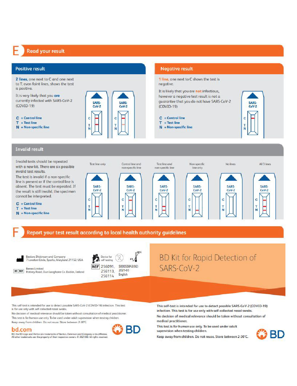 BD Test Kit for Covid-19 Rapid Detection - SeniorCare - Singapore's ...