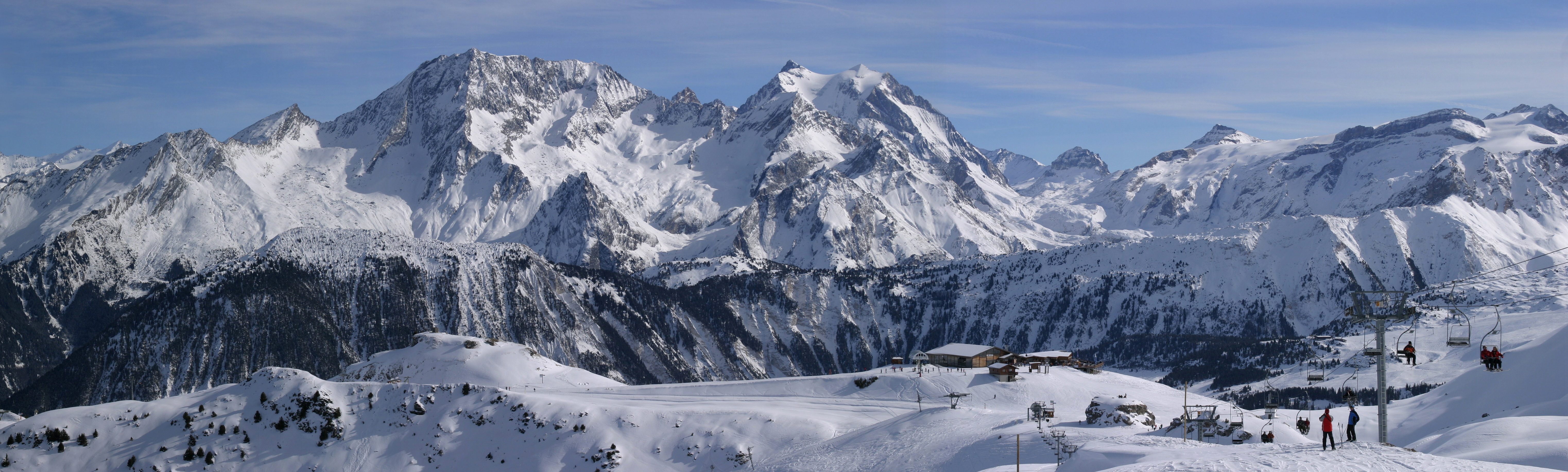 ski resort, France, Courchavel