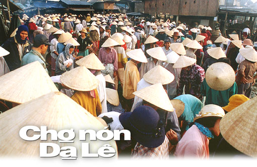chợ nón Dạ Lê