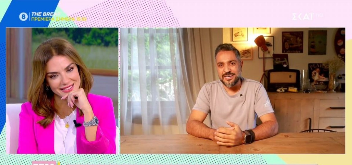 Λύγισε η Βάσω Λασκαράκη στον «αέρα»: Συγκινήθηκε με την έκπληξη του Λευτέρη Σουλτάτου