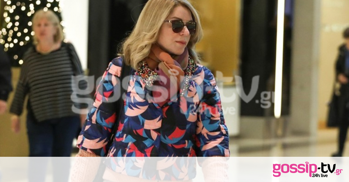 Έλλη Στάη: Βόλτα και ψώνια για την παρουσιάστρια!