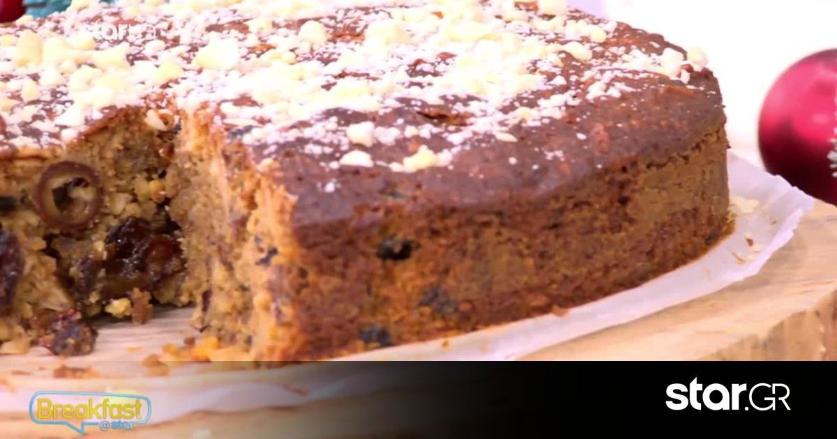 Συνταγή για χριστουγεννιάτικο κέικ | Star.gr
