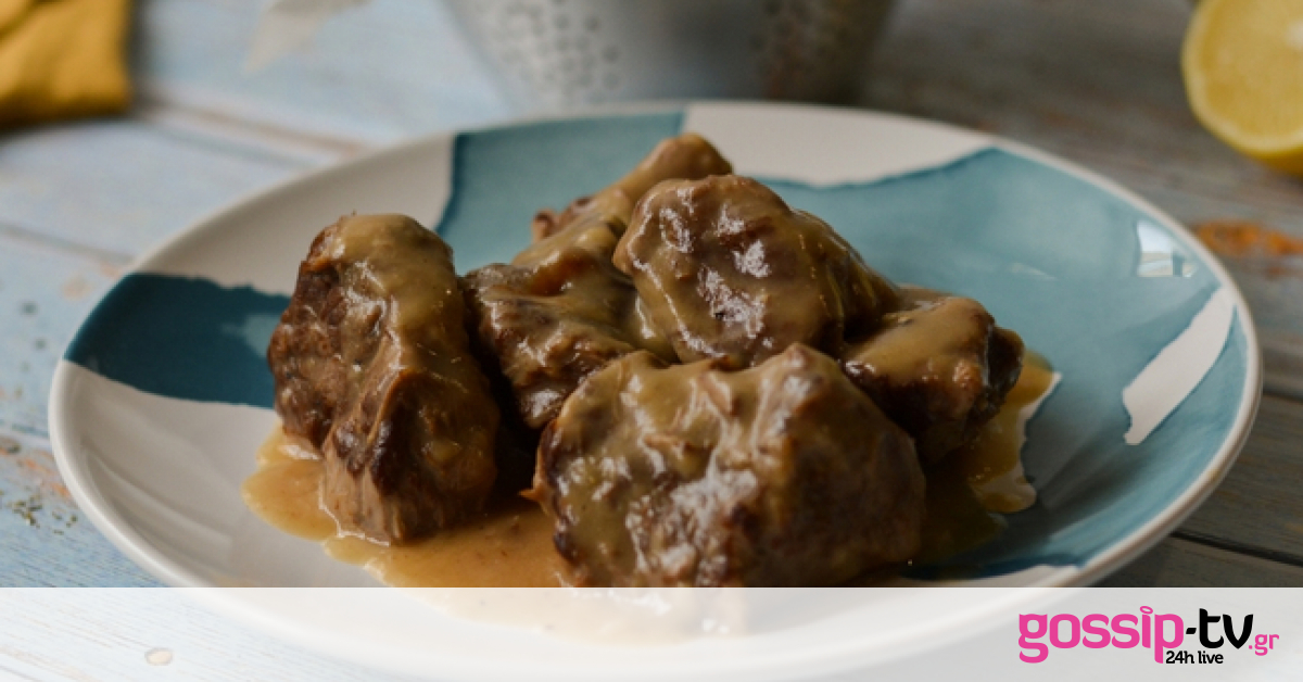 Μοσχαράκι λεμονάτο