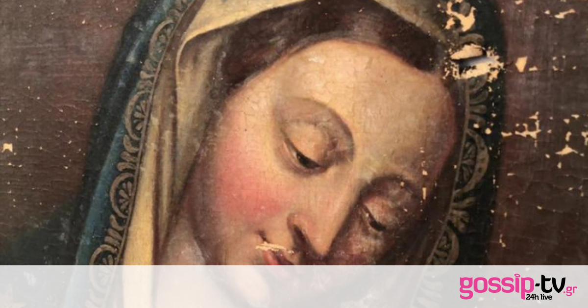 Αποκατάσταση της εικόνας της Παναγίας: Το αποτέλεσμα προκαλεί ανατριχίλα – Βίντεο