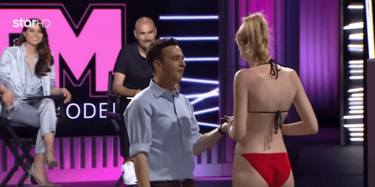 Διαγωνιζόμενη που εμφανίστηκε με έγκαυμα από τον ήλιο – GNTM 2019 | Greece Next Top Model 2019