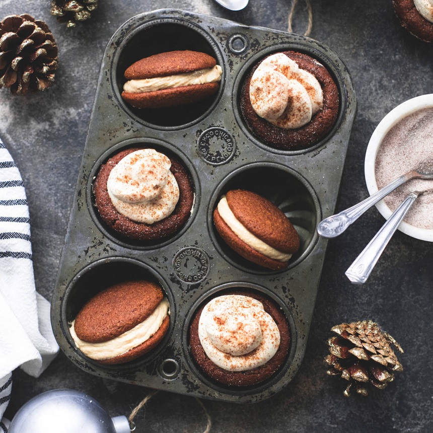 Γεμιστά μπισκότα gingerbread και gingerbread muffins με κρέμα τυριού – TLIFE
