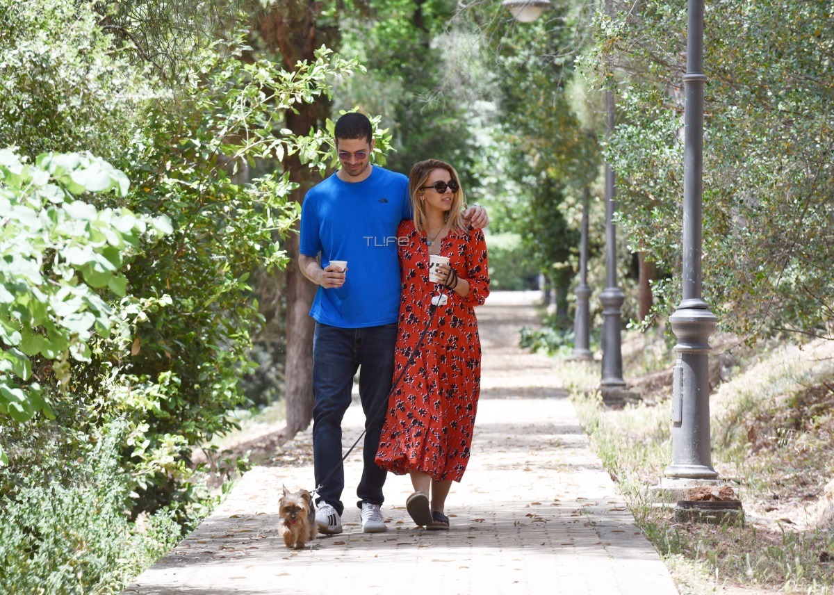 Τζένη Μελιτά – Σπύρος Μαργαρίτης: Πρωινή βόλτα στα βόρεια προάστια για το ερωτευμένο ζευγάρι – Φωτογραφίες