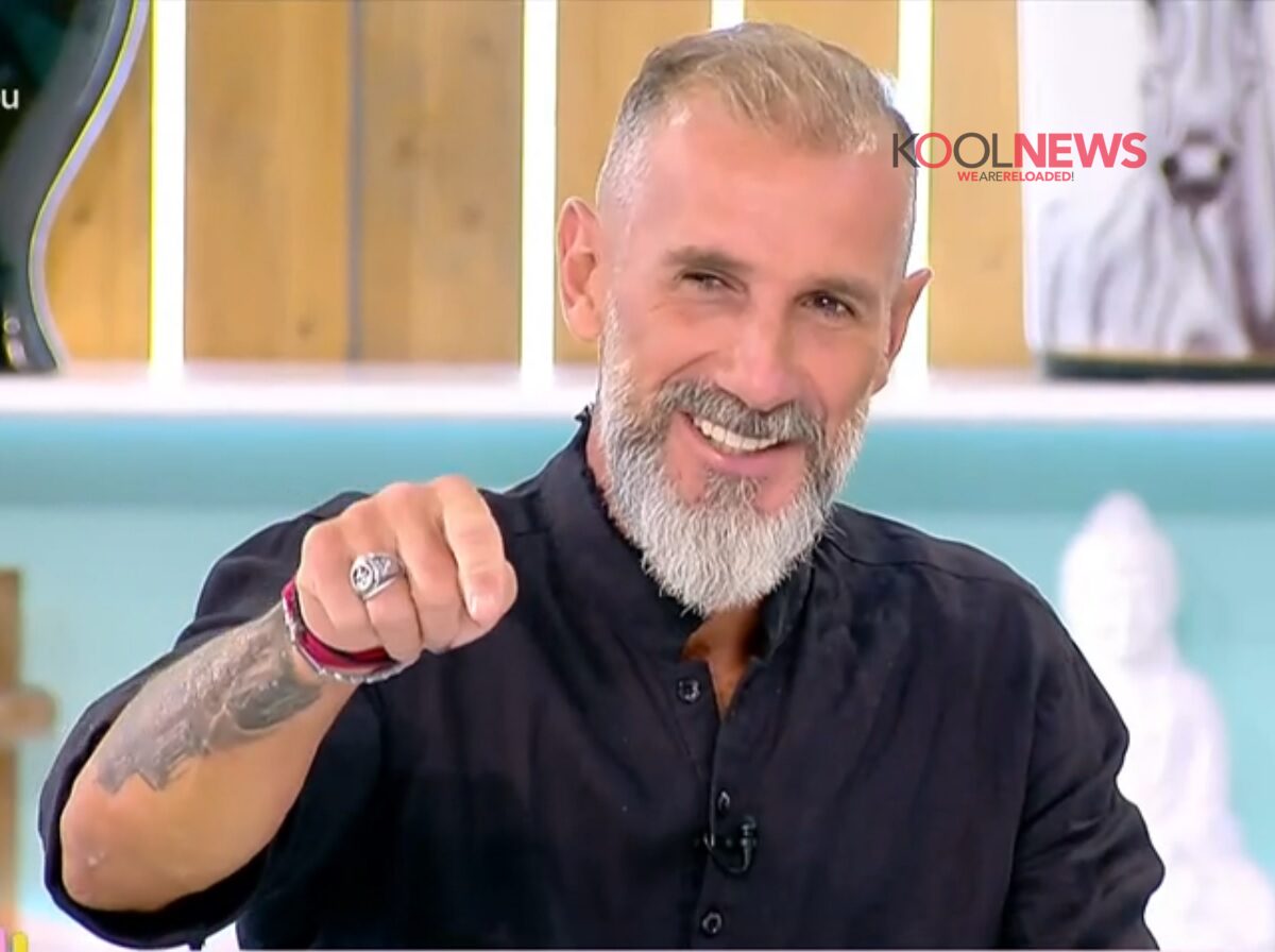 Τάκης Καραγκούνιας: Ποζάρει με δίχαλο και ανοιχτά πόδια και η Ελευθερία Ελευθερίου αναστεναζει