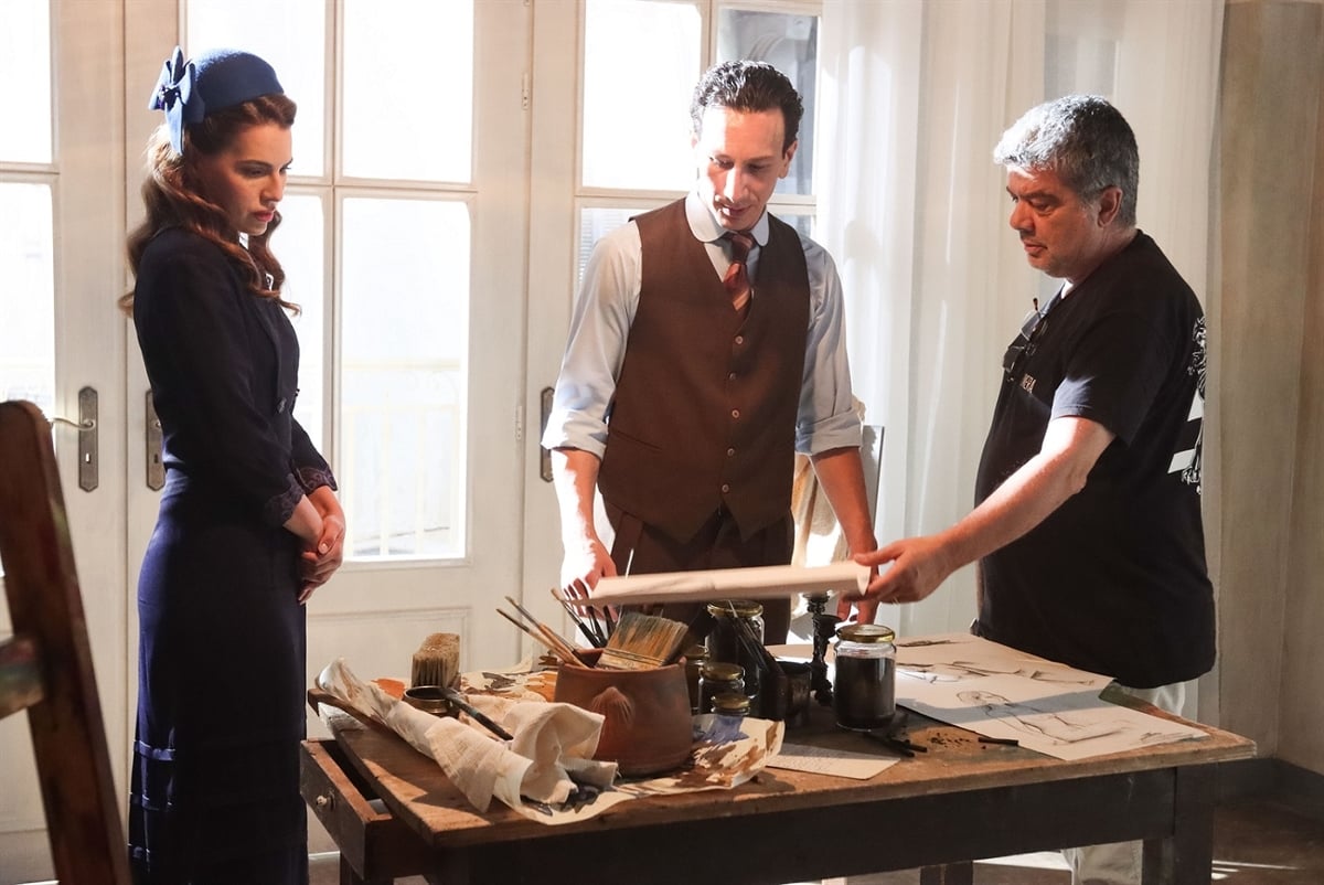 «Οι Πανθέοι»: Φωτογραφίες από τα γυρίσματα της νέας σειράς