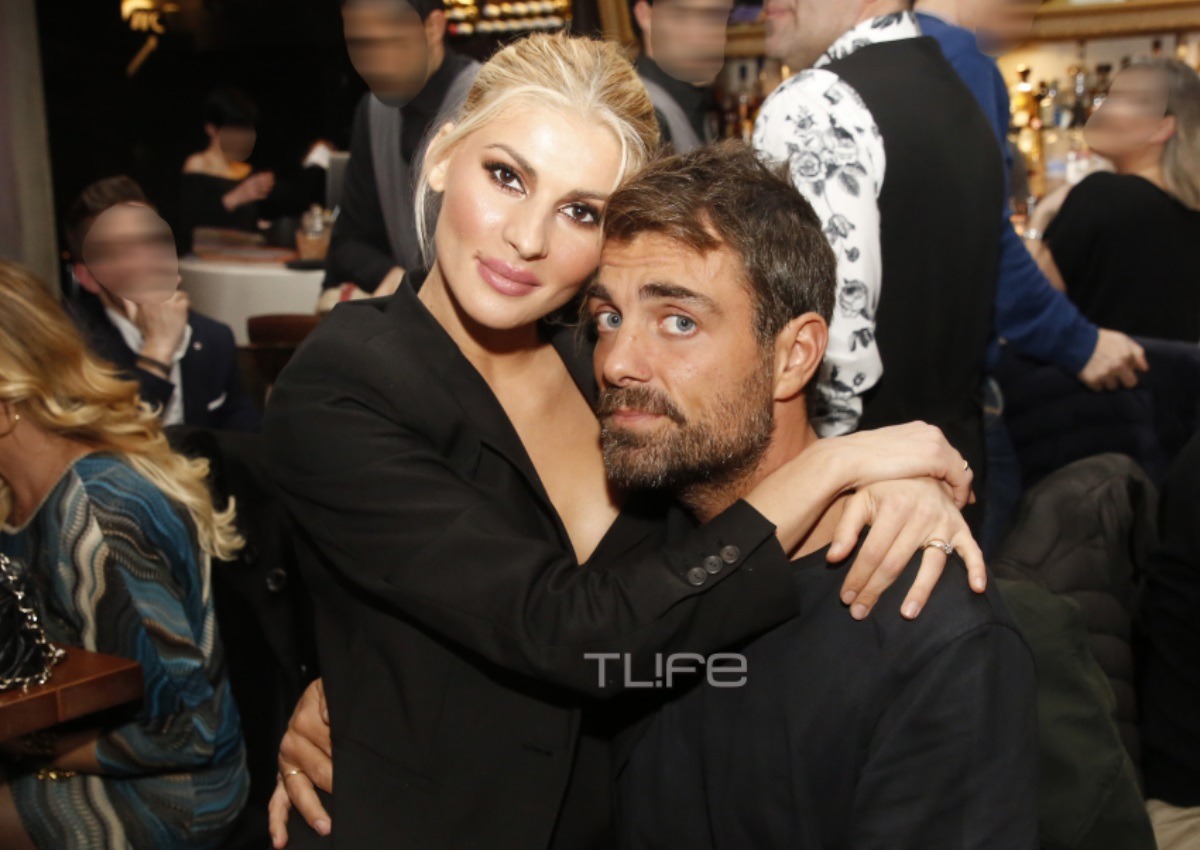 Στέλιος Χανταμπάκης – Όλγα Πηλιάκη: Γλυκιές αγκαλιές σε ένα ρομαντικό δείπνο για δύο! [pics] – TLIFE