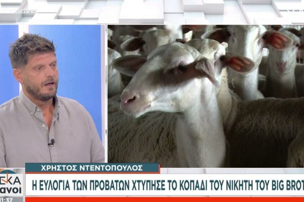 Χρήστος Ντεντόπουλος: «Έχασα 90 πρόβατα από την ευλογιά»