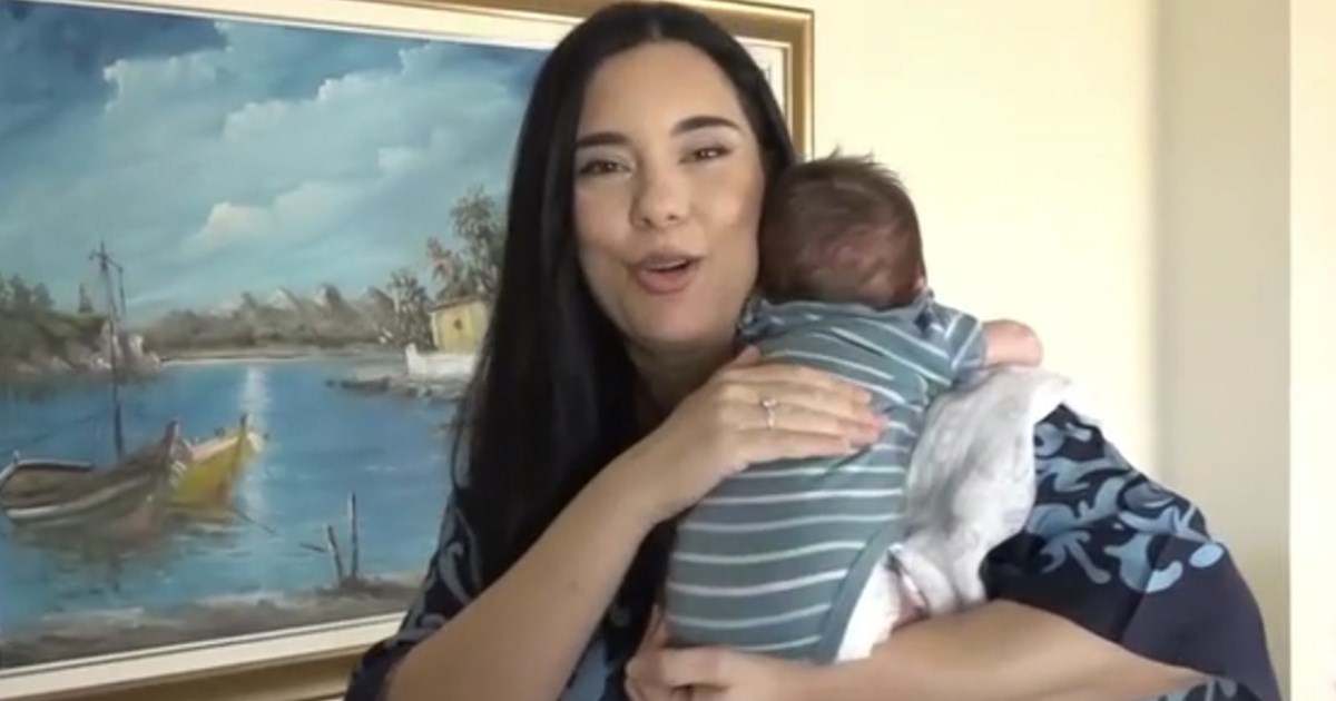 Η Άννα Τσουκαλά αγκαλιά με το νεογέννητο μωρό της – “Αν δεν κάναμε παιδί θα υιοθετούσαμε”