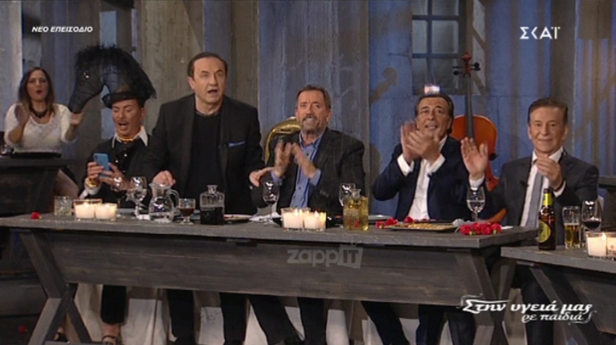 Άφωνοι όλοι με την έκπληξη του Σπύρου Παπαδόπουλου! Ποιος μπήκε στο πλατό;