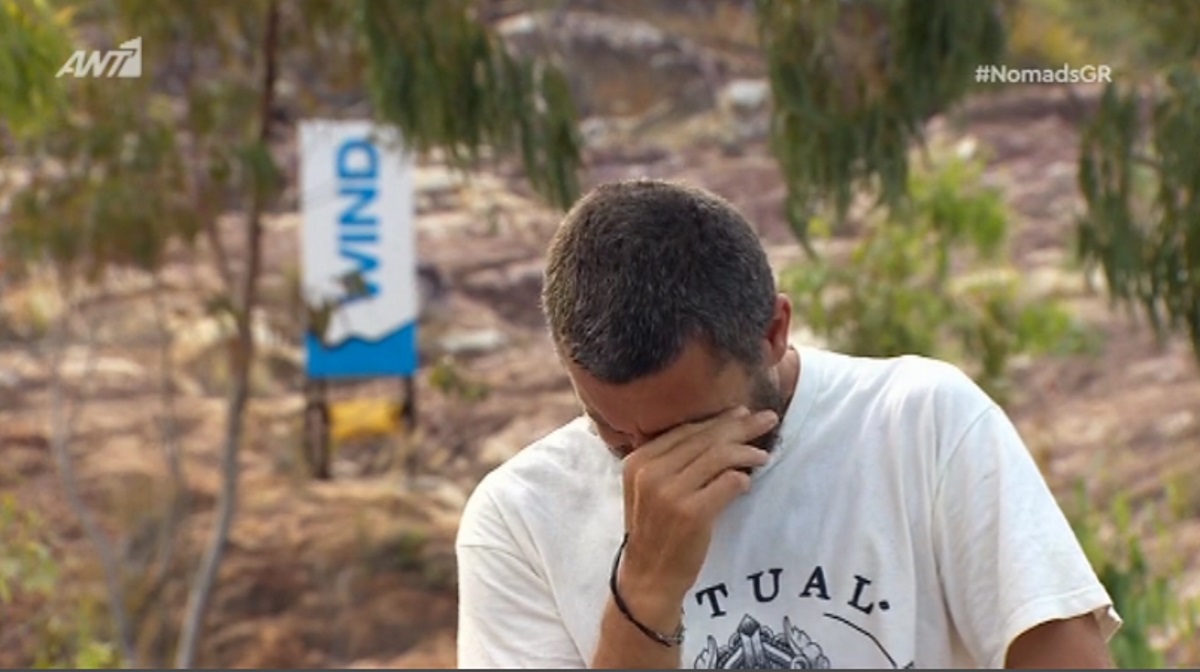 Nomads: “Κατέρρευσε” ο Χρήστος Βασιλόπουλος! Έκλαιγε με λυγμούς μπροστά στην κάμερα…