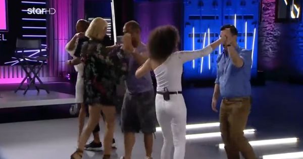 GNTM: Σε  τρέλα κέφια οι κριτές, το έριξαν στο χορό!