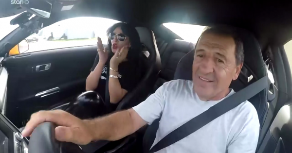 Η απίθανη  αντίδραση της Ζενεβιέβ στην βόλτα της με τον Κώστα Στεφανή: Κώστα μου εγώ χωρίζω τον άντρα μου, όταν πηγαίνω πάνω από 80 (Video)