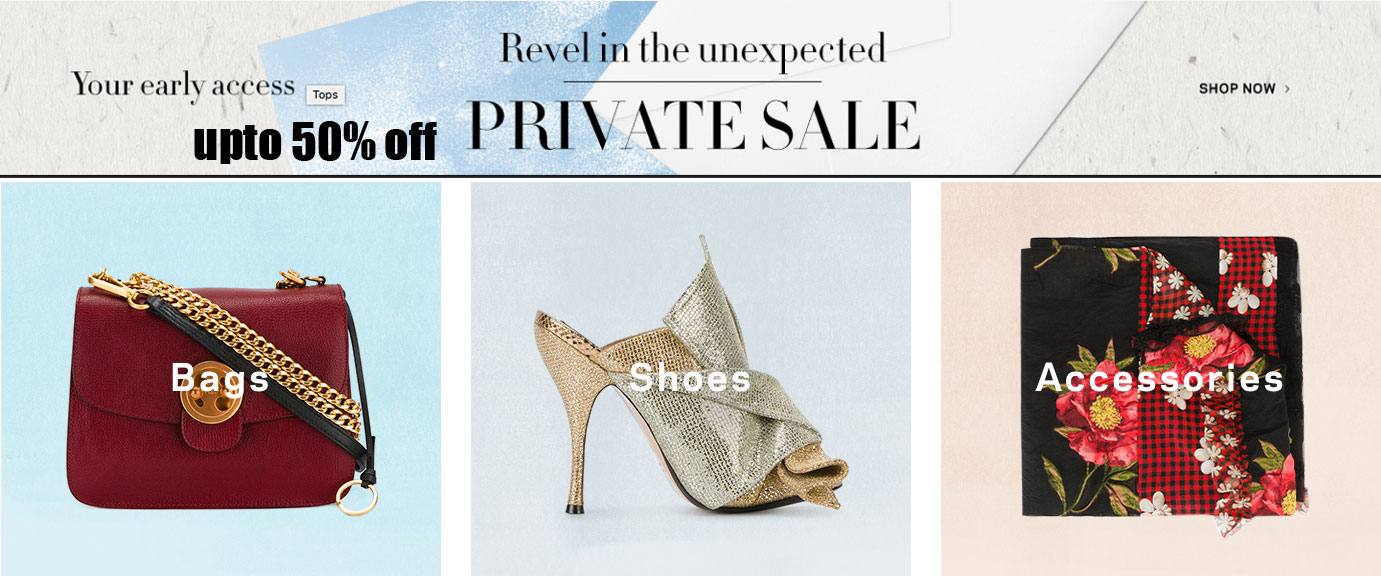 2018 Farfetch Private Sale私密大促唯一正确打开方式