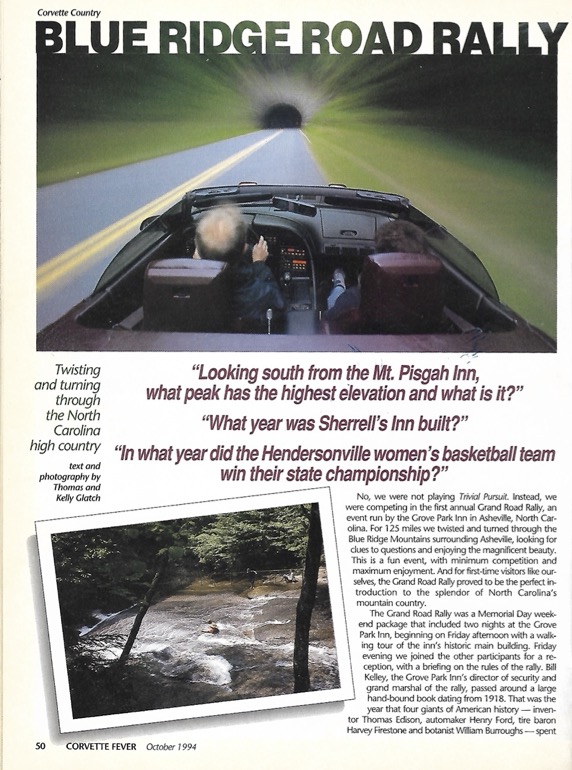 Corvette Fever October 1994