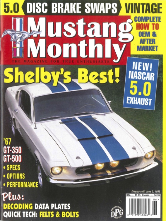 Mustang Monthly June 1995
