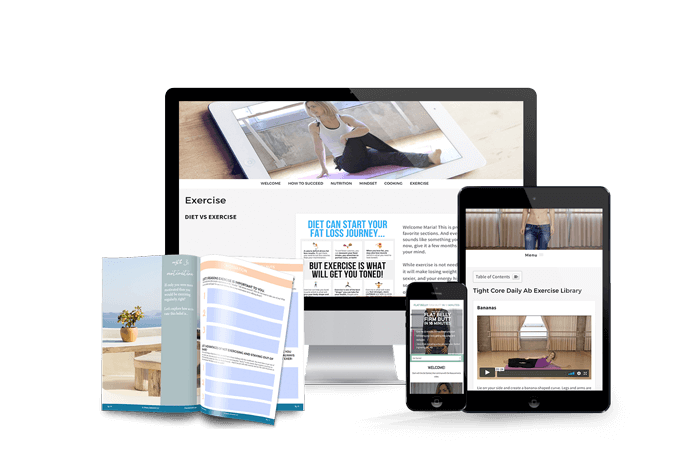 exercise library mockup