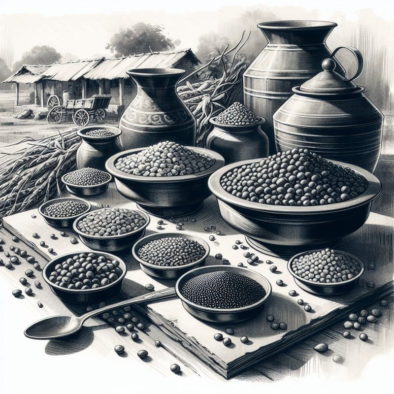 AI generated sketch showing different pulses.