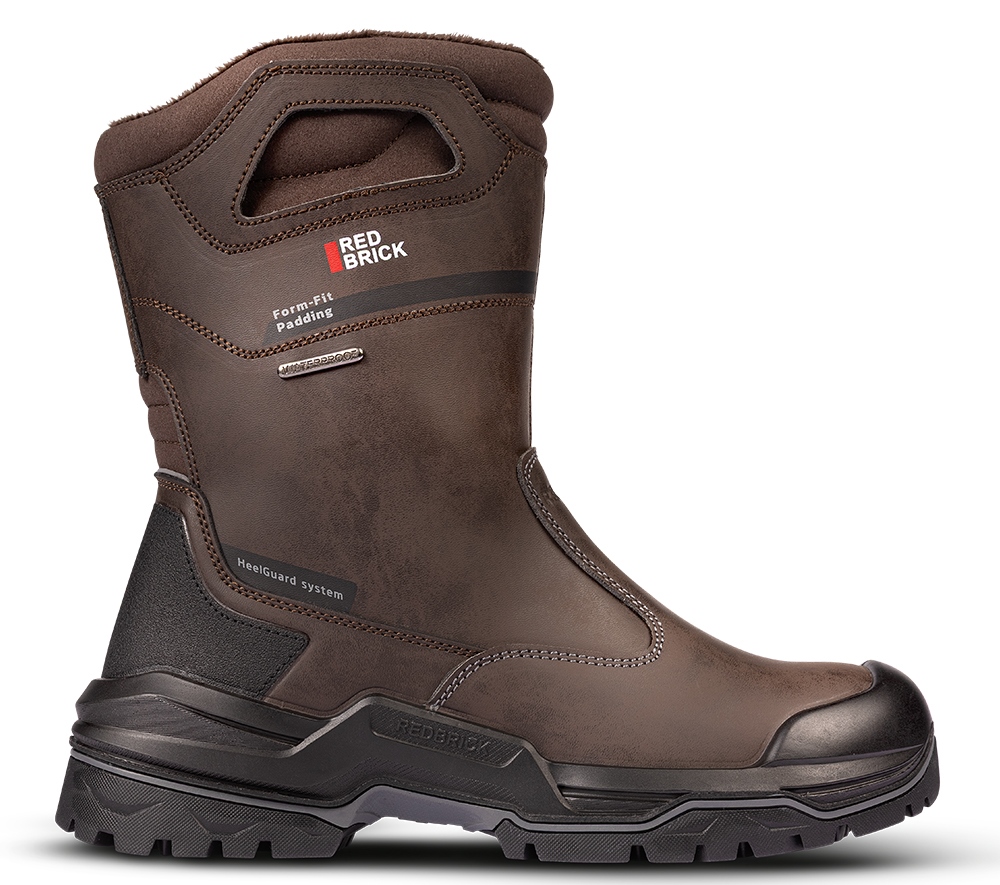 Redbrick Boot Brown Wool S7S