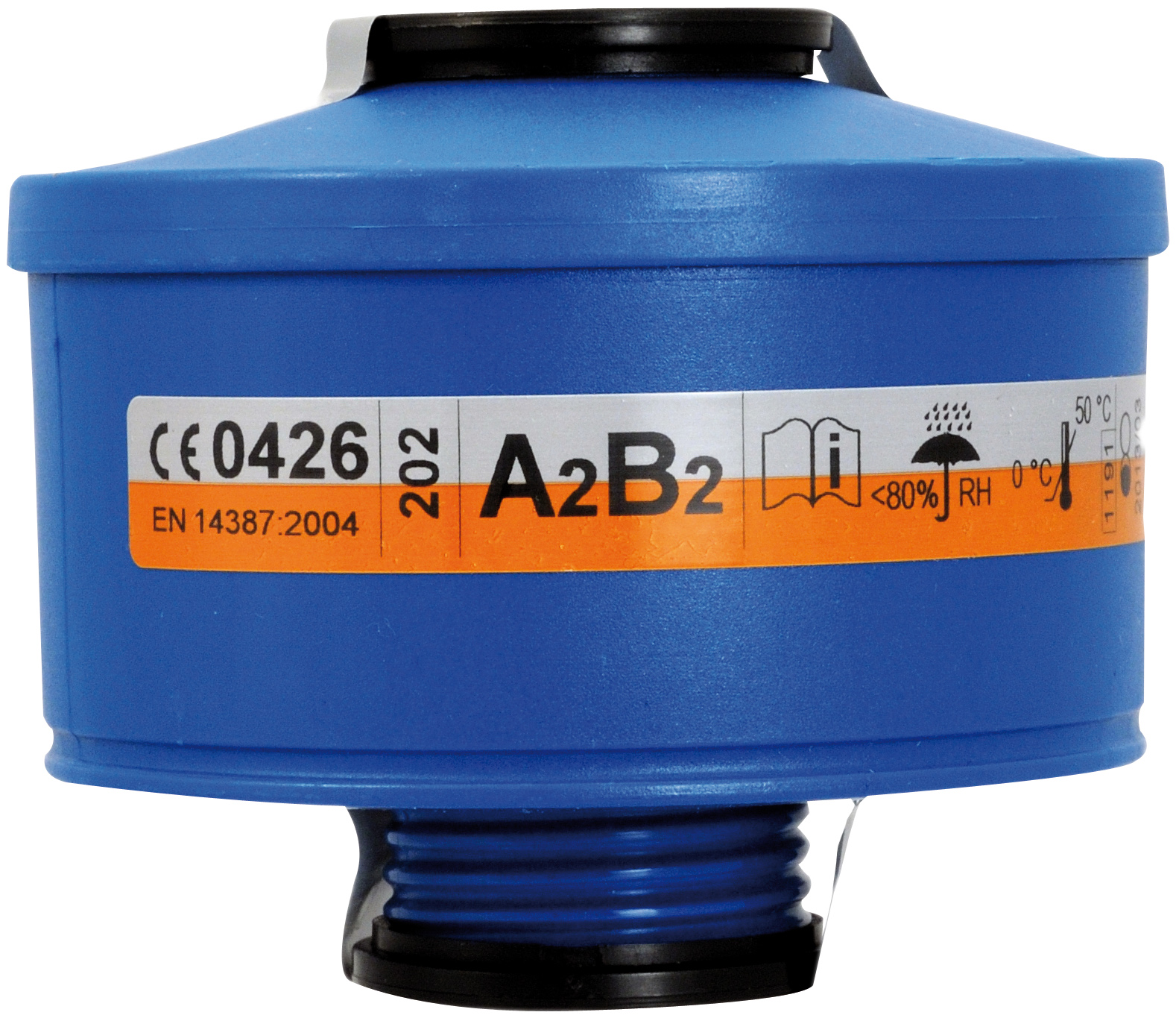 Spasciani 201 gas- en dampfilter A2B2