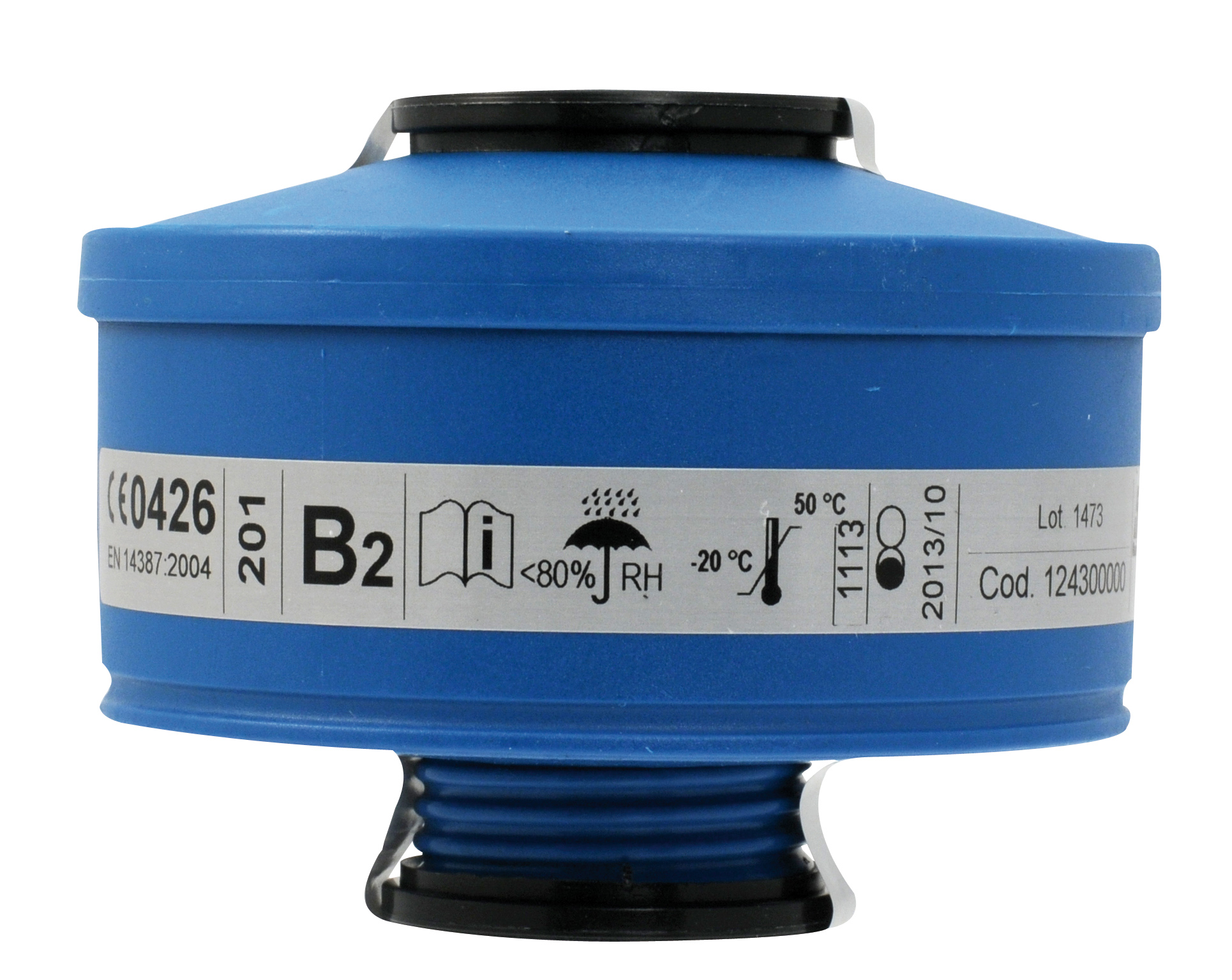 Spasciani 201 gas- en dampfilter B2