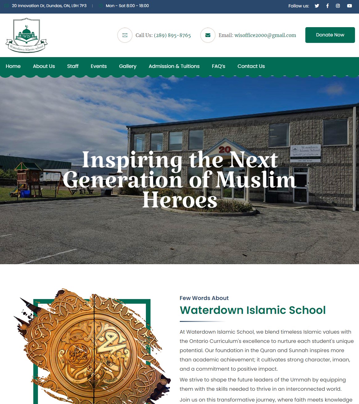 Waterdownislamicschool.ca