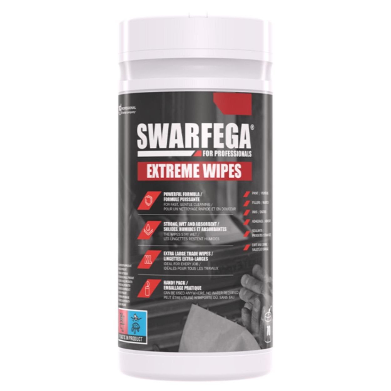 Swarfega Extreme Wipes SBB70W reinigingsdoekjes