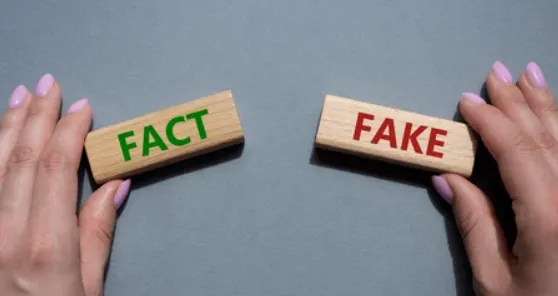 Fact vs fake blocks showing truth versus marketing claims