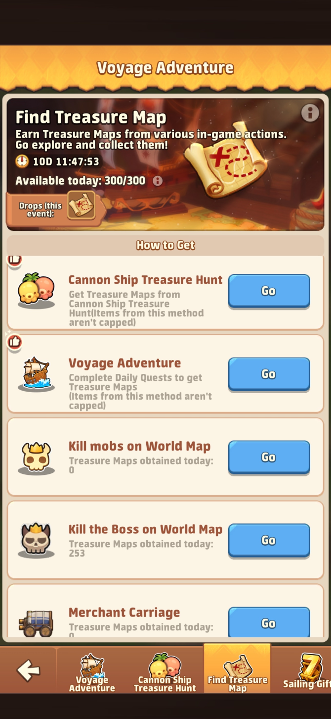 Find Treasure Map