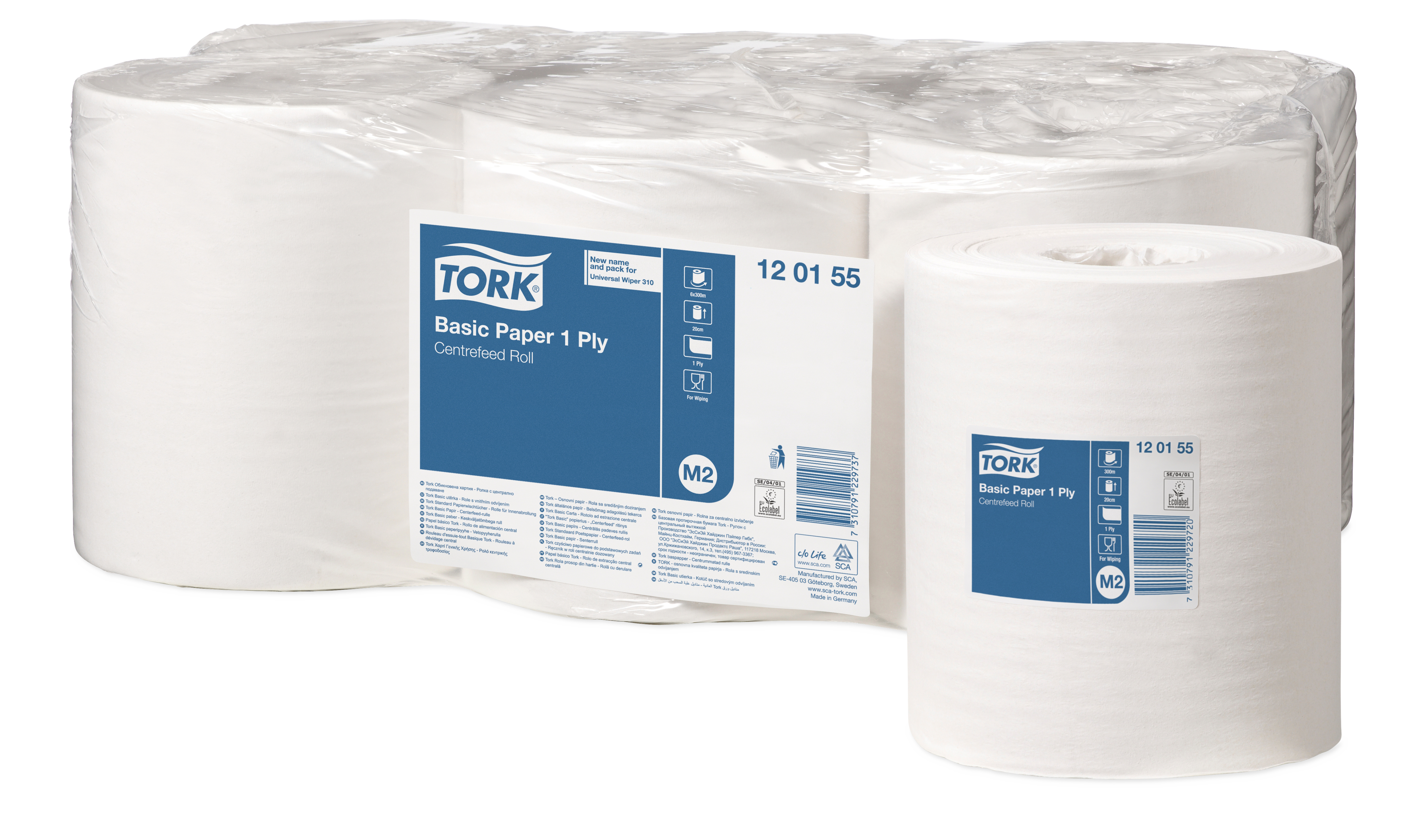 Tork Basic Paper Centerfeed poetsrol