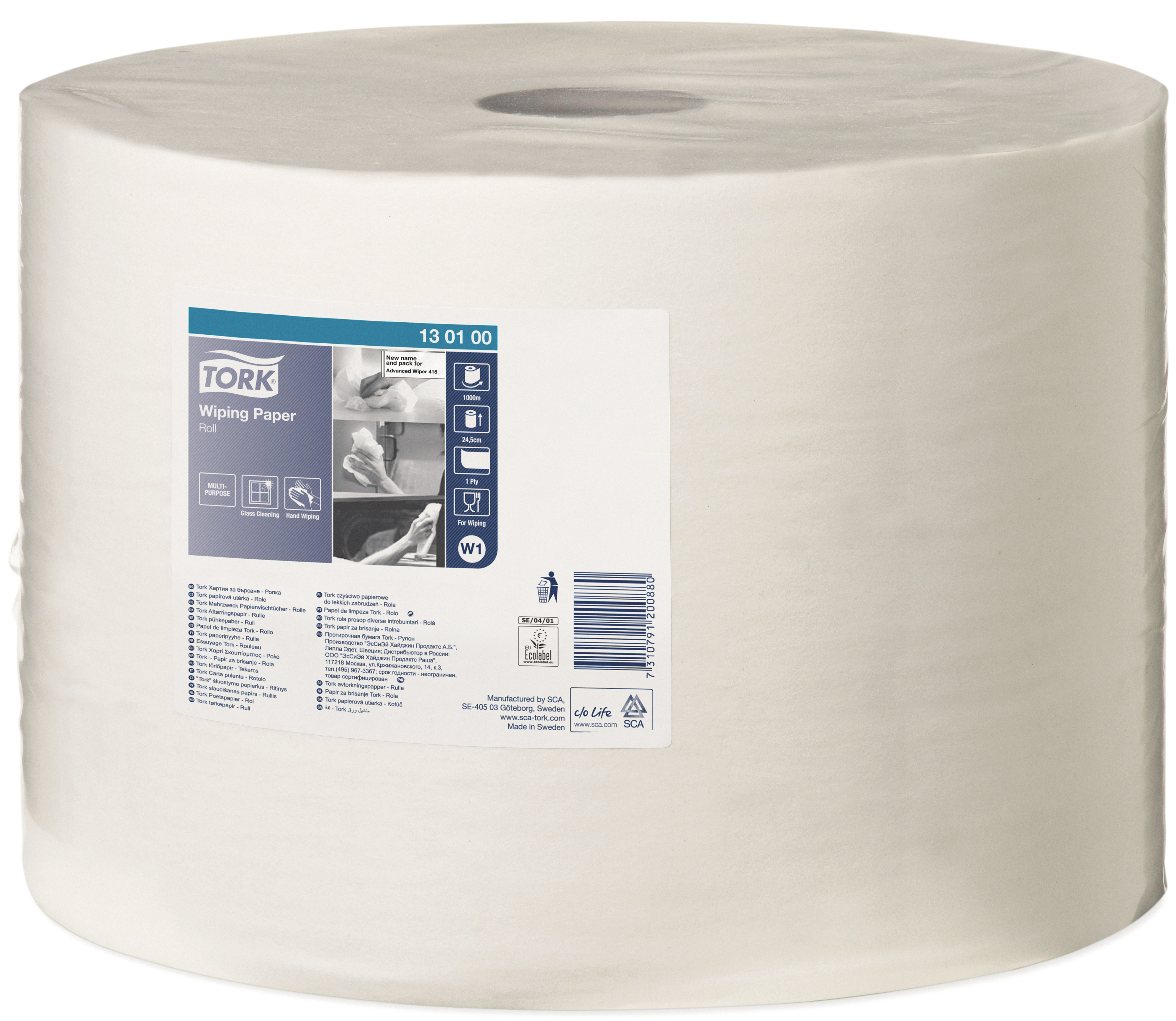 SCA Tork 130100 Putztuchrolle