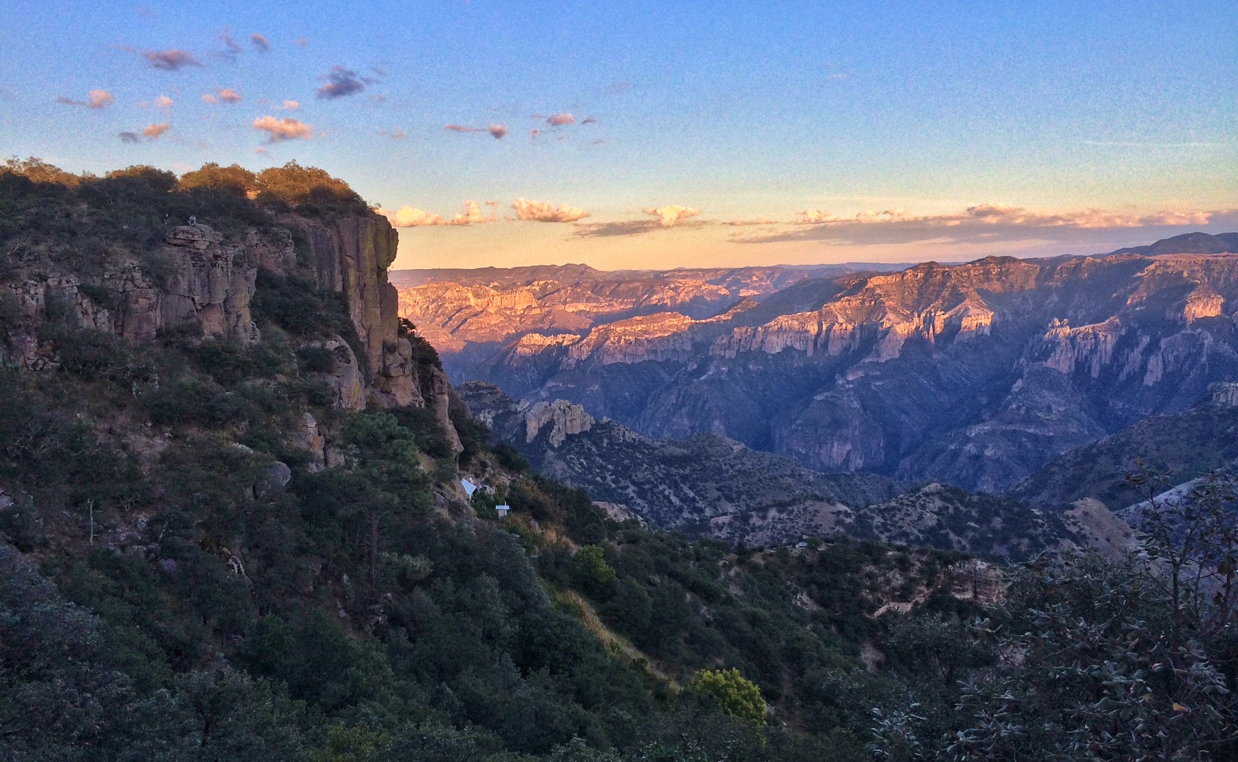 Las Barrancas del Cobre en tren: Divisadero