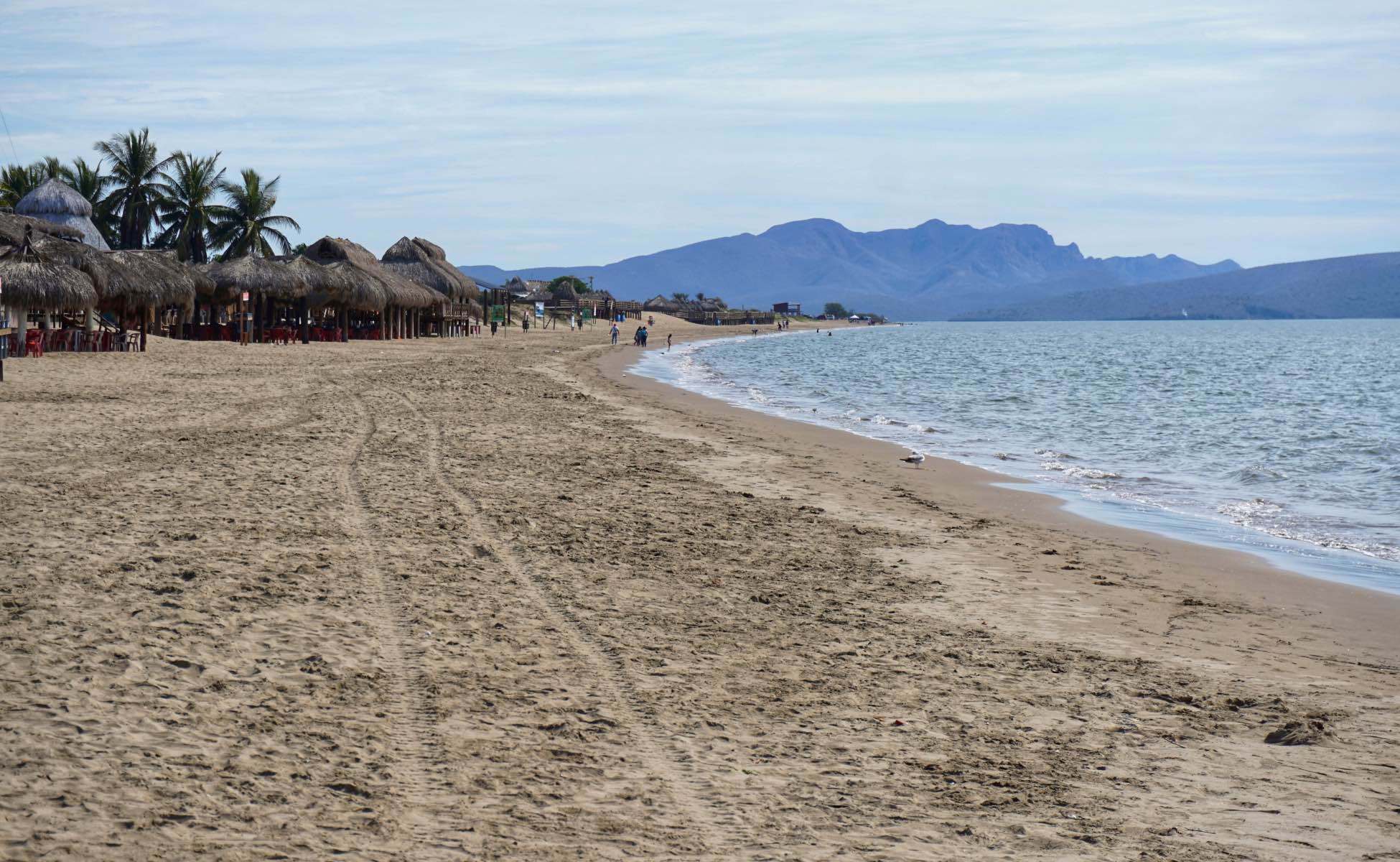 Los Mochis, Sinaloa: der Strand El Maviri