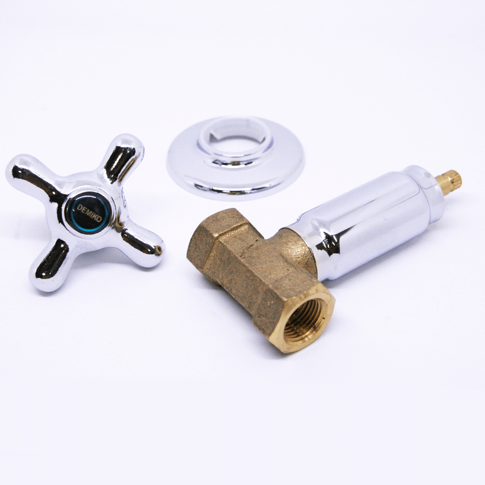 Demiko Single Shower Valve Cross Handle