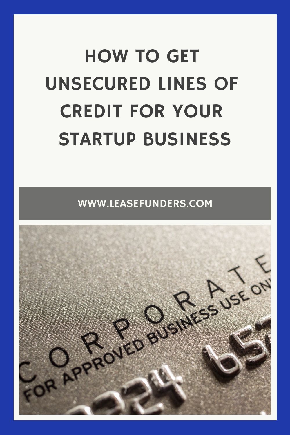 unsecured business lines of credit for startups